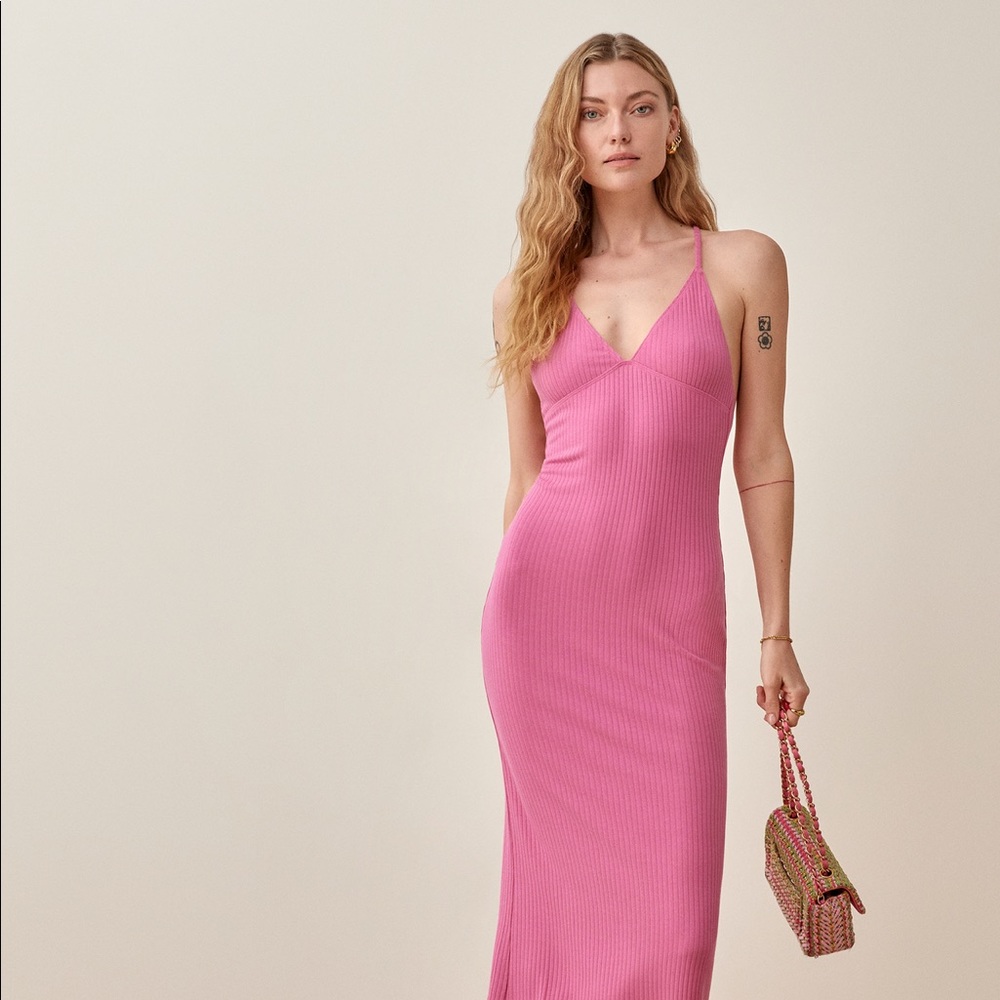 NWOT Never worn Reformation Brant dress💕
